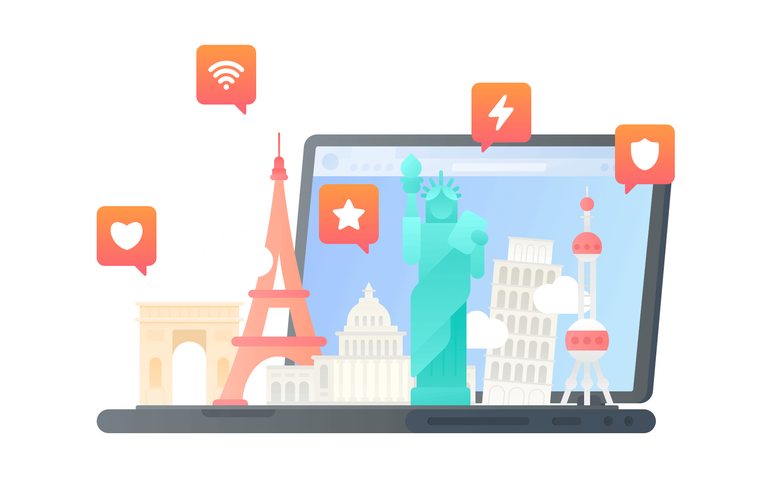 在美属萨摩亚连接到中国的加速器 - 大陆VPN